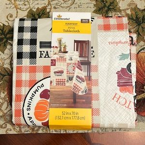 Harvest peva tablecloth